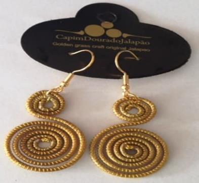 Brinco caracol gordinho 3,5cm