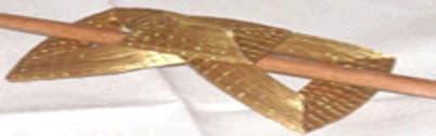PRENDEDOR DE CABELO LACINHO 10CM COM PALITO