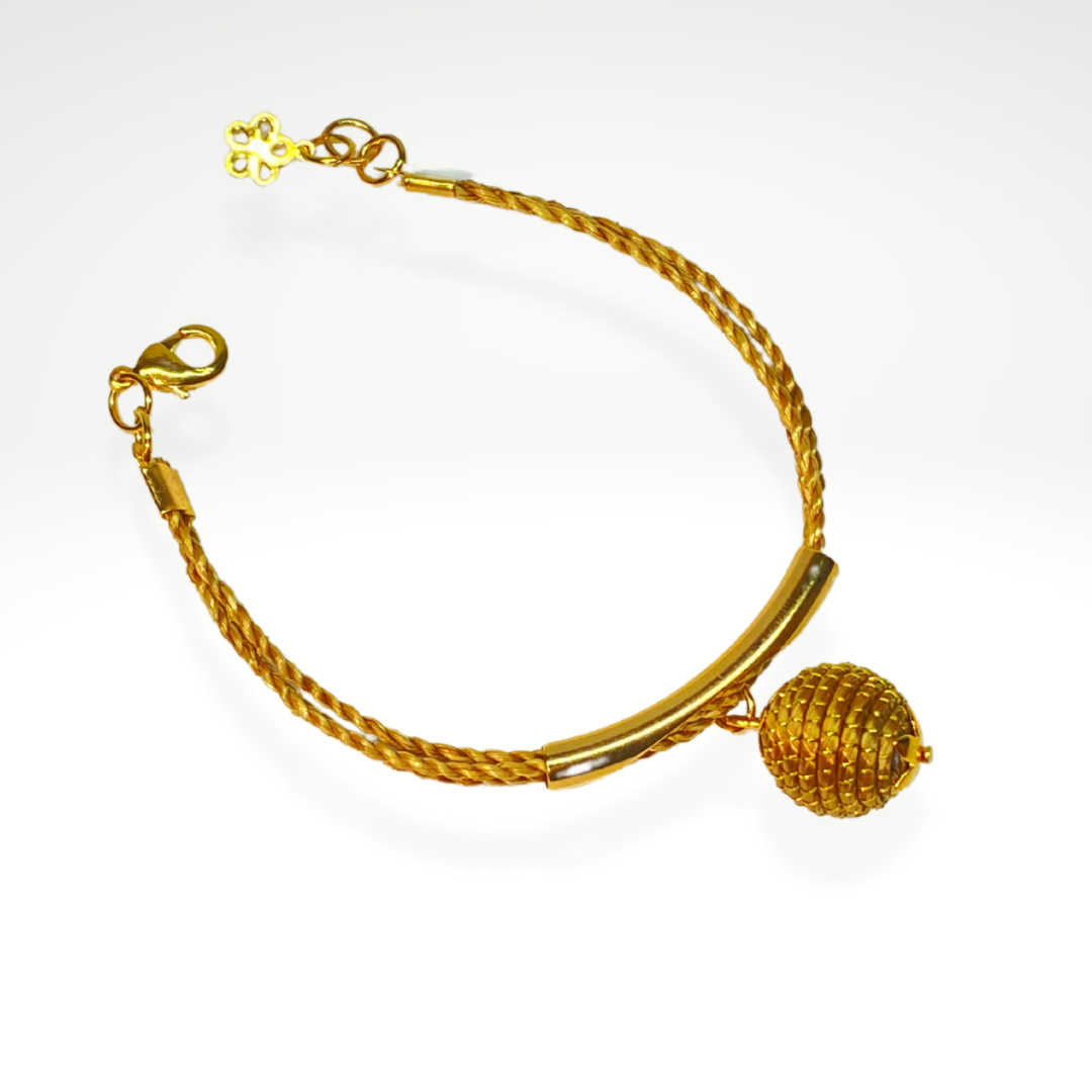 PULSEIRA METAL NO CENTRO E ORBE DE CAPIM DOURADO