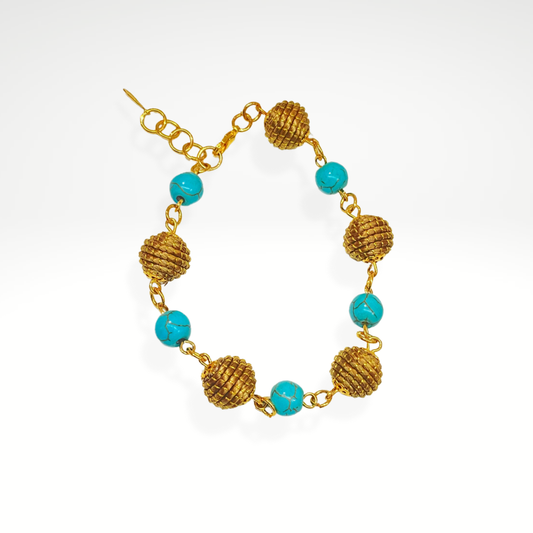 Pulseira Orbe Turquesa