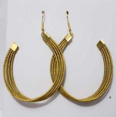 Brinco argola aberta 5cm