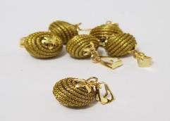 Pingente gota arendondada