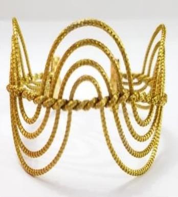 Pulseira ondas simples